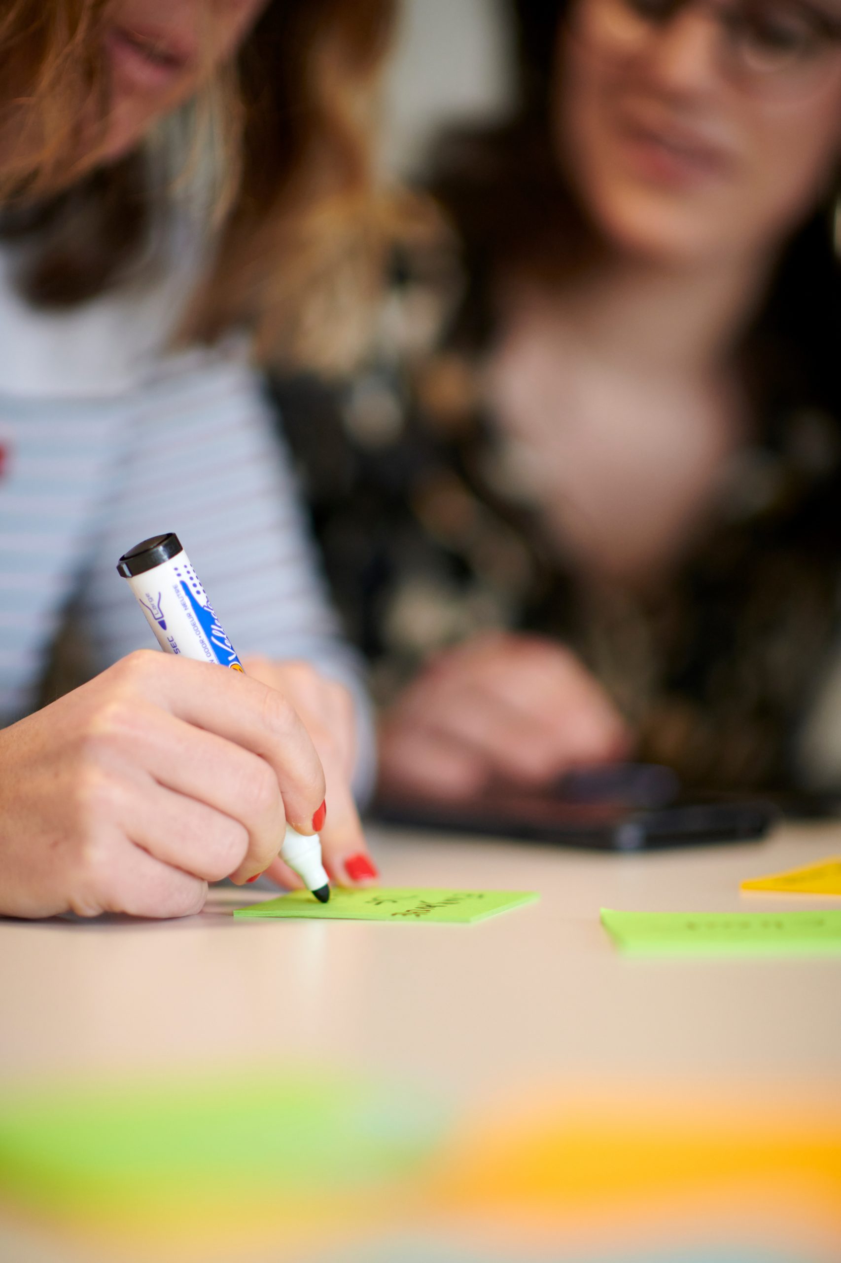 Equipe Travail Postit