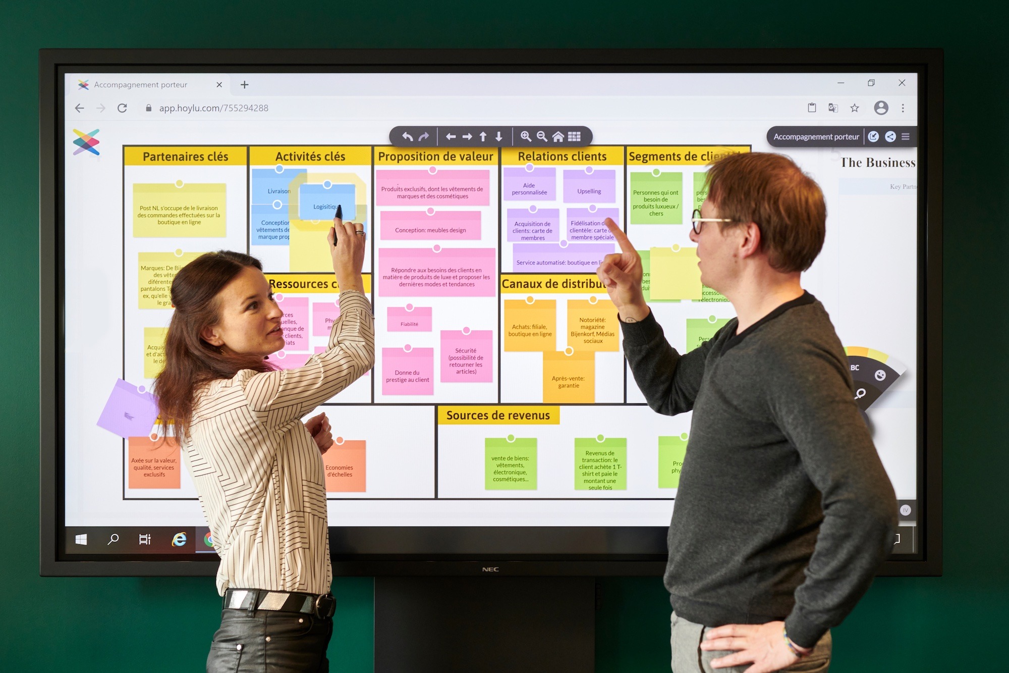 Business Model Canvas Accompagnement Innovation Vipe Hoylu