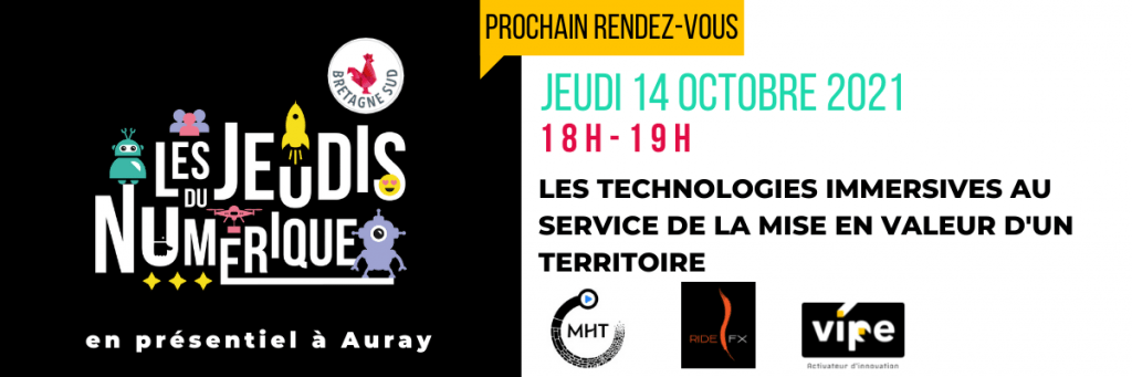Jeudis Du Numerique Technologies Immersives Au Service Du Territoire
