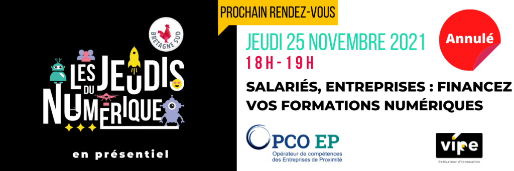 Jeudi Du Numerique Formation Opcoep Annule
