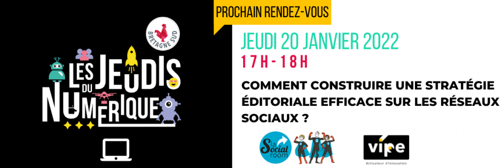 Jeudi Du Numerique Strategie Editoriale Reseaux Sociaux Social Room 20 Janvier 2022 1