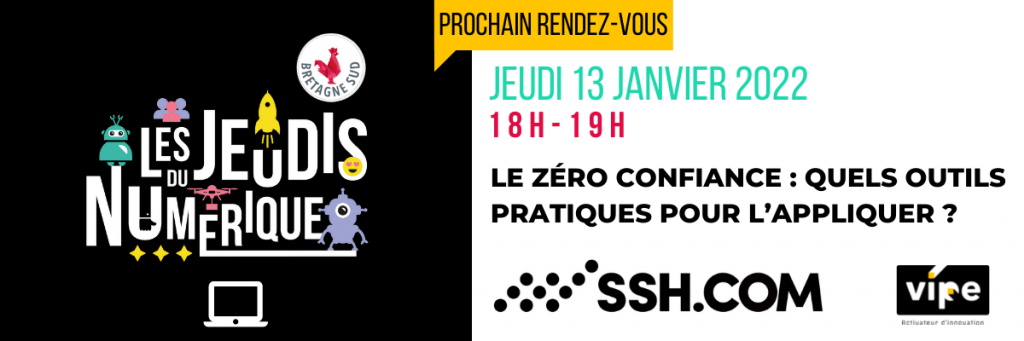 Jeudi Numerique Ssh Zero Confiance 13 Janvier 2022 Presentiel