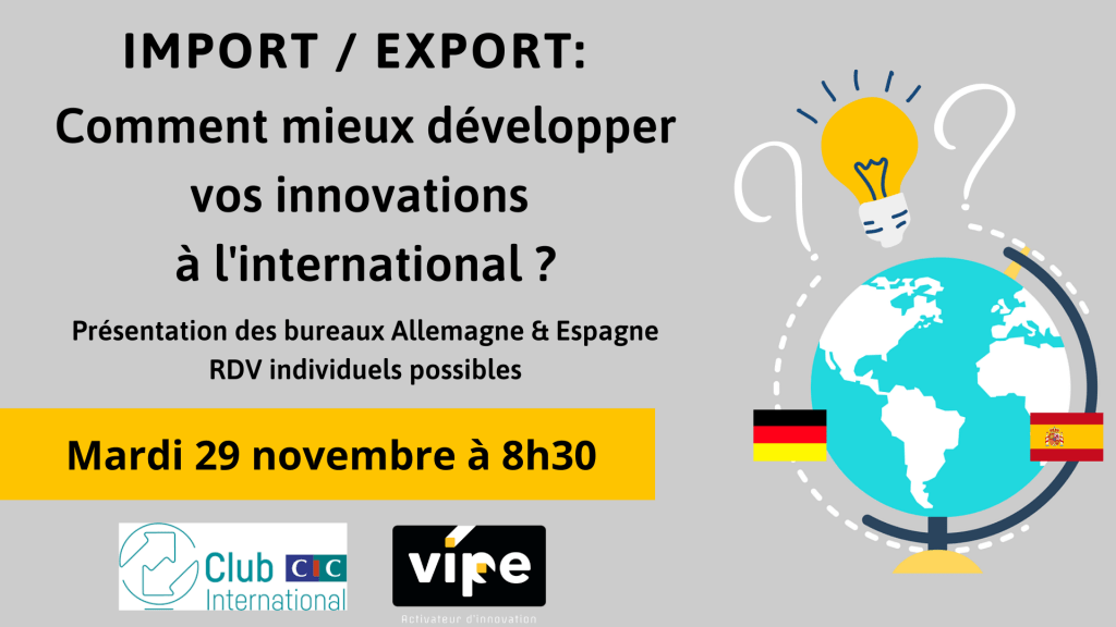 Import Export International Cic Allemagne Espagne 29 Novembre 2022