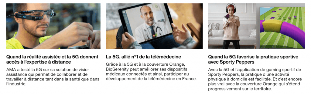 Projets Orange 5g Lab Rennes