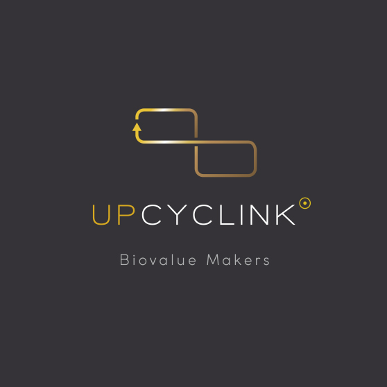 Logo Upcyclink Carre Noir Baseline