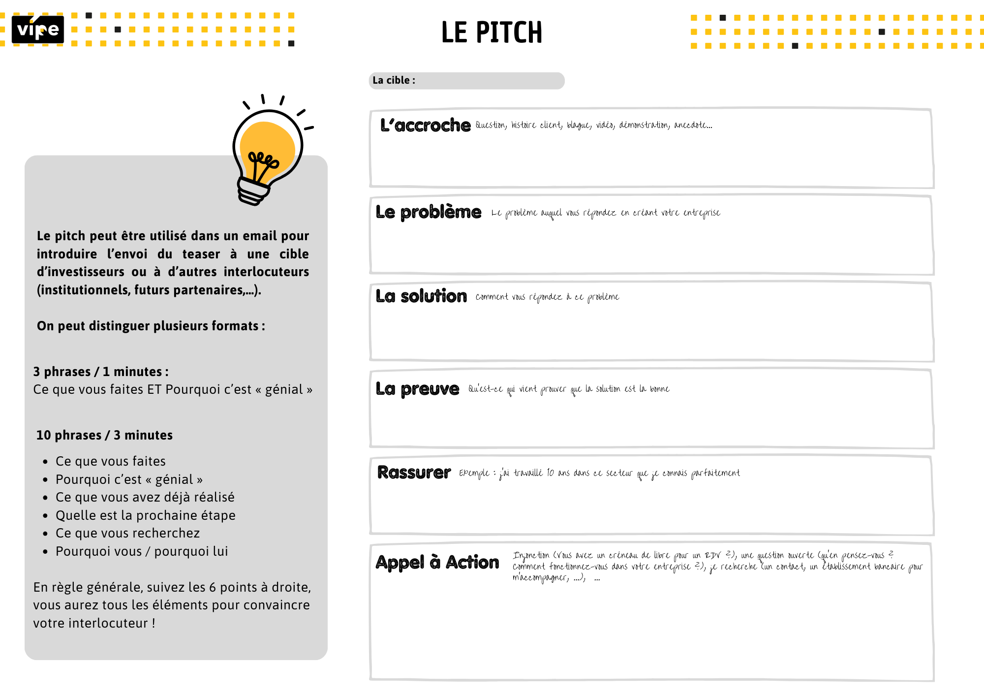 Le Pitch Outil Vipe
