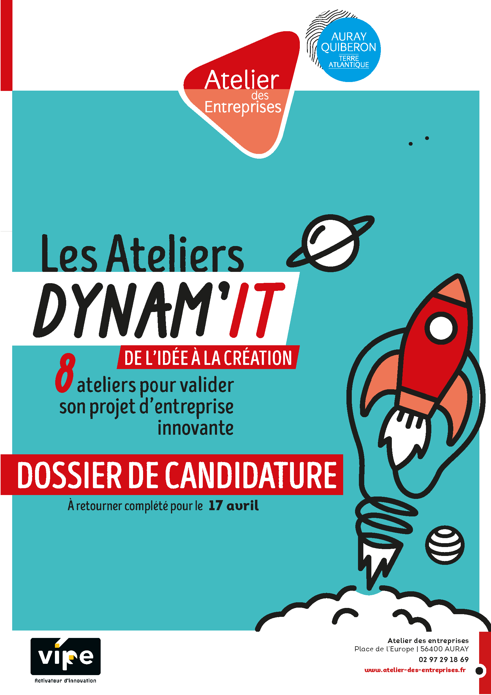 Les Ateliers Dynam It Dossier De Candidature 2024 Page 1