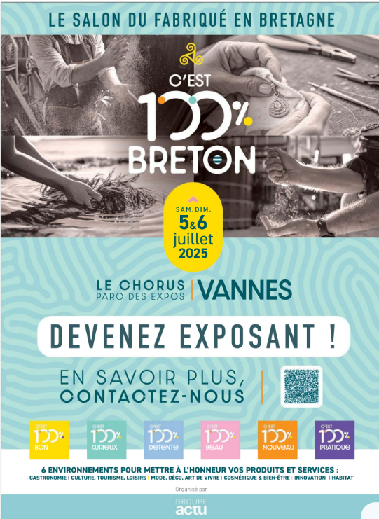 Affiche 100% Breton