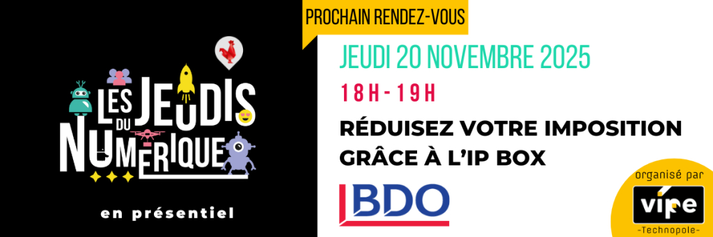 Jeudi Du Numerique Bdo Ip Box 2025