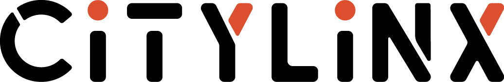 Citylinx Logo Black Orange For Light Background