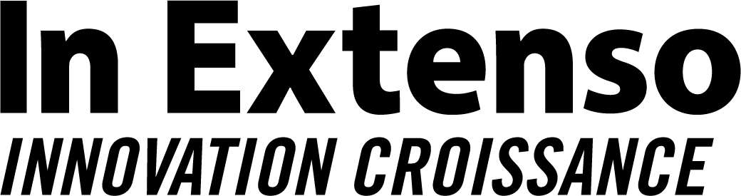 Logo In Extenso Innovation Croissance Noir