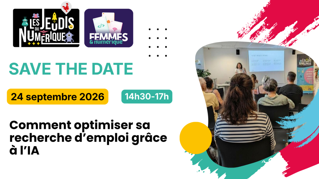 Femmes & Numerique 2026 Save The Date Ia Recherche Emploi