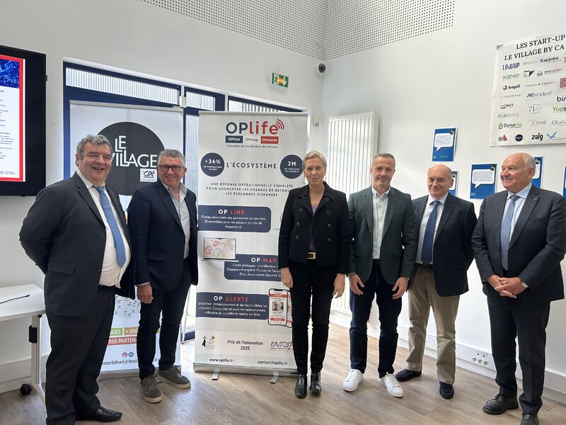 Oplife Visite Ministre
