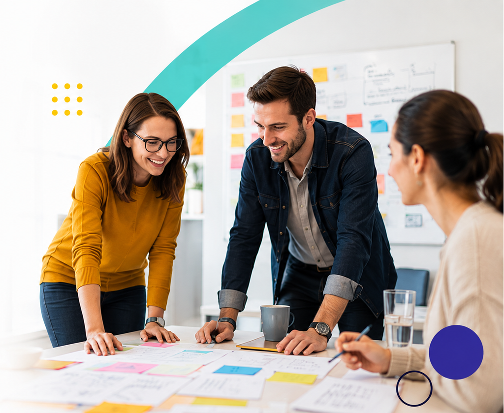 Systeme Management Innovation Vipe Formation Travail Groupe Postits