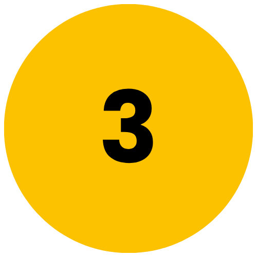 3 Rond Jaune