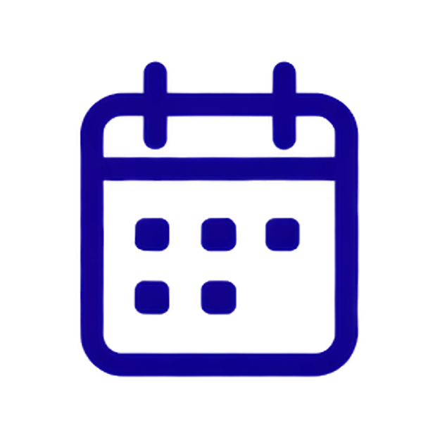 Picto Agenda Indigo