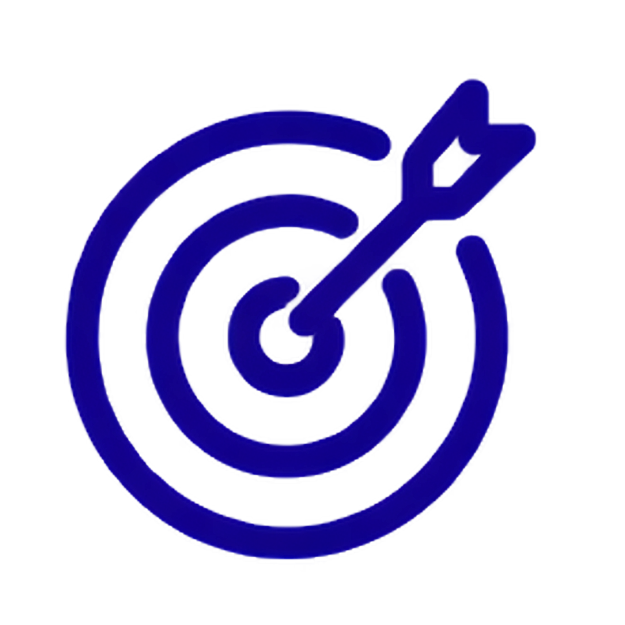 Picto Cible Indigo